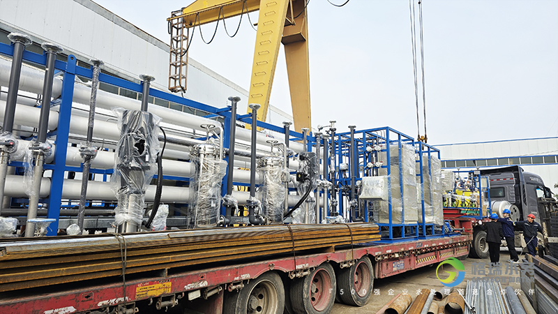 啟程·河北鋼鐵之春：山東格瑞水務(wù)大型中水回用成套設(shè)備成功交付！